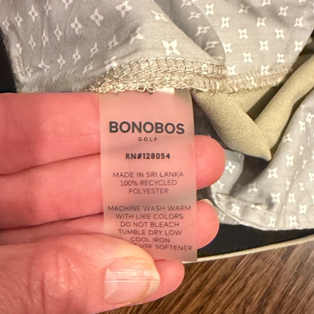 Bonobos Performance Link Pants Khaki Heather in Athletic Fit - Picture 5 of 9